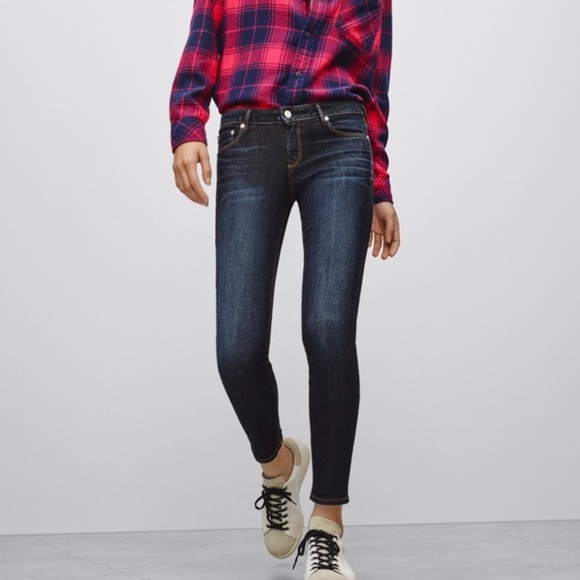 Aritzia Paradise Mine Low Rise Skinny Jeans 25 - Picture 3 of 13